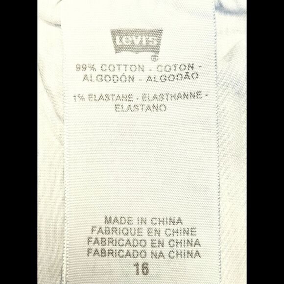 LEVI'S Women's Plus Size Rustic look Straight leg 505 Jeans - Picture 12 of 15